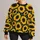Golden Sunflower Streetwear Motif For Casual Outings And Creative Everyday Looks Unisex All-over Print Knitted Sweater - 1