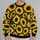 Golden Sunflower Streetwear Motif For Casual Outings And Creative Everyday Looks Unisex All-over Print Knitted Sweater - 2