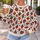 Folk Art Heart Motifs for Romantic Everyday Style and Valentine’s Day Gifts All-over Print Knitted Sweater - 5