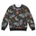 Blue Moths, Crescent Moons And Wildflowers For Whimsical Nature Lovers All-over Print Knitted Sweater - 4