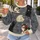 Festive Cat Companions for Cozy Holiday Lounging and Whimsical Winter Days at Home All-over Print Knitted Sweater - 5