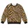 Ivory Tiger Stripe And Leopard Spot Style For Everyday Chic Wardrobe Looks All-over Print Knitted Sweater - 4