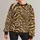 Ivory Tiger Stripe And Leopard Spot Style For Everyday Chic Wardrobe Looks All-over Print Knitted Sweater - 1