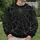 Monochrome Spiderweb Motif for Dark Autumn Streetwear and Everyday Layering All-over Print Knitted Sweater - 6