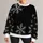 Bright White Snowflakes for Cozy Winter Walks and Seasonal Everyday Style for Everyone All-over Print Knitted Sweater - 1