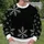 Bright White Snowflakes for Cozy Winter Walks and Seasonal Everyday Style for Everyone All-over Print Knitted Sweater - 6