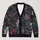 Gothic Snake And Botanical Florals For Alternative Everyday Layering All-over Print Knitted Cardigan - 1