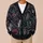 Gothic Snake And Botanical Florals For Alternative Everyday Layering All-over Print Knitted Cardigan - 6