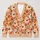 Reading Ghosts Pumpkins And Flowers For Cozy Halloween Autumn Layering All-over Print Knitted Cardigan - 1