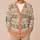 Colorful Bookshelf Florals for Cozy Autumn Reading and Everyday Study Style for Teens All-over Print Knitted Cardigan - 6