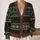 Nordic Skeleton Fair Isle Motif For Cozy Winter Days And Retro Casual Style All-over Print Knitted Cardigan - 2