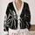 Gothic Spider And Spiderwebs For Halloween Nights And Dark Autumn Everyday Style All-over Print Knitted Cardigan - 2