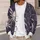 Large Spiderweb Halloween Style for Spooky Fall Outings and Teen Everyday Wear All-over Print Knitted Cardigan - 5