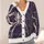 Large Spiderweb Halloween Style for Spooky Fall Outings and Teen Everyday Wear All-over Print Knitted Cardigan - 4