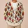 Sacred Heart Motifs for Cozy Autumn Layering and Everyday Bohemian Style for Women All-over Print Knitted Cardigan - 6