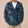 Indigo Patchwork Florals for Cozy Autumn Layering and Everyday Style All-over Print Knitted Cardigan - 6