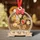 Personalized Family Name Shaker Ornament – Custom Gingerbread Cookies & Year Christmas Keepsake Gift - 2