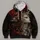 Split Classical Mask Portrait for Halloween Nights and Dark Gothic Style Lovers All-over Print Hoodie (Lightweight) - 4