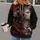 Split Classical Mask Portrait for Halloween Nights and Dark Gothic Style Lovers All-over Print Hoodie (Lightweight) - 2