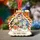 Personalized Gingerbread House Shaker Ornament – Custom Family & Pet Names, Year Christmas Keepsake - 1