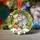 Personalized Christmas Wreath Shaker Ornament – Custom Family & Pet Names, Snowman Keepsake Gift - 5