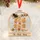 Personalized Family Shaker Ornament – Custom Gingerbread Family & Pets, Santa Sleigh Keepsake - 2
