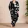 Moonlit Cat Night Sky Outfit for Cozy Sleepovers and Relaxed Evening Wear at Home Satin Pajamas Set - 4