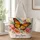 Monarch Butterfly And Wildflower Gift For Nature Lovers And Garden Enthusiasts Birthday Quilted Tote Bag - 1