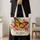 Monarch Butterfly And Wildflower Gift For Nature Lovers And Garden Enthusiasts Birthday Quilted Tote Bag - 4