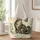 Ornate Stained Glass Cat and Butterfly for Whimsical Everyday Style, Gift for Her Quilted Tote Bag - 1