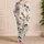 Dachshund Milk Tea Floral Cozy Home Gift for Dog Lovers and Cute Pet Fans Everyday Satin Pajamas Set - 4