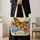 Monarch Butterfly Wildflower Garden for Summer Outings and Nature-Loving Women Gifts Quilted Tote Bag - 4
