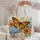 Monarch Butterfly Wildflower Garden for Summer Outings and Nature-Loving Women Gifts Quilted Tote Bag - 5