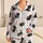Black Kitten And Star Cozy Bedtime Style For Cat Lovers At Home And Sleepy Nights Satin Pajamas Set - 1