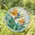 Bird of Paradise Blooms for Tropical Summer Garden and Bright Coastal Home Accents Stained Glass Suncatcher - 1