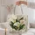 White Calla Lily Botanical Floral Gift for Garden Lovers and Elegant Everyday Style Quilted Tote Bag - 5