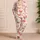 Cheerful Crab Motif For Beach Vacation Relaxation And Coastal Summer Gift For Her Satin Pajamas Set - 4