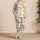 Pastel Cat Bunny Bird Motifs for Cozy Spring Nights, Home Lounging, and Gift Giving Satin Pajamas Set - 4