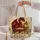 Red Dragon and Library Lantern for Book Lovers, Fantasy Readers, and Cozy Study Days Quilted Tote Bag - 5