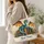 Blue Dragon and Colorful Books for Fantasy Reading, Library Days and Book Lover Gifts Quilted Tote Bag - 3