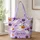 Candy Ghosts and Witch Hat Pumpkins for Halloween Parties, Trick-or-Treating and Autumn Quilted Tote Bag - 1