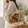 Autumn Wild Boar in a Woodland Forest for Cozy Fall Nature Lovers Quilted Tote Bag - 3