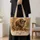 Autumn Wild Boar in a Woodland Forest for Cozy Fall Nature Lovers Quilted Tote Bag - 4