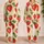 Sweet Strawberry Lounge Wear For Summer Nights And Cozy Weekend Gifting For Women Satin Pajamas Set - 2