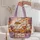 Cute Ghost Bakers and Pumpkin Pies for Cozy Halloween Kitchen Parties and Gift Giving Quilted Tote Bag - 5