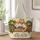 Sleeping Tabby Cat Among Books and Plants for Cozy Reading Nook Gifts for Readers Quilted Tote Bag - 1