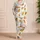 Kawaii Bunny And Carrot Cozy Home Lounging With Ivory Charm, Gift For Women And Teens Satin Pajamas Set - 4