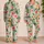 Hawaiian Hibiscus Bloom For Relaxed Tropical Nights And Weekend Getaways At Home Satin Pajamas Set - 2