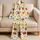Watercolor Lemon Strawberry Blueberry Resort Loungewear For Warm Summer Nights Women Satin Pajamas Set - 5