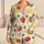 Watercolor Lemon Strawberry Blueberry Resort Loungewear For Warm Summer Nights Women Satin Pajamas Set - 1